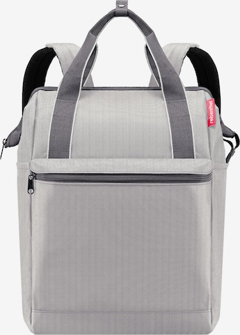 Zaino di REISENTHEL in grigio: frontale