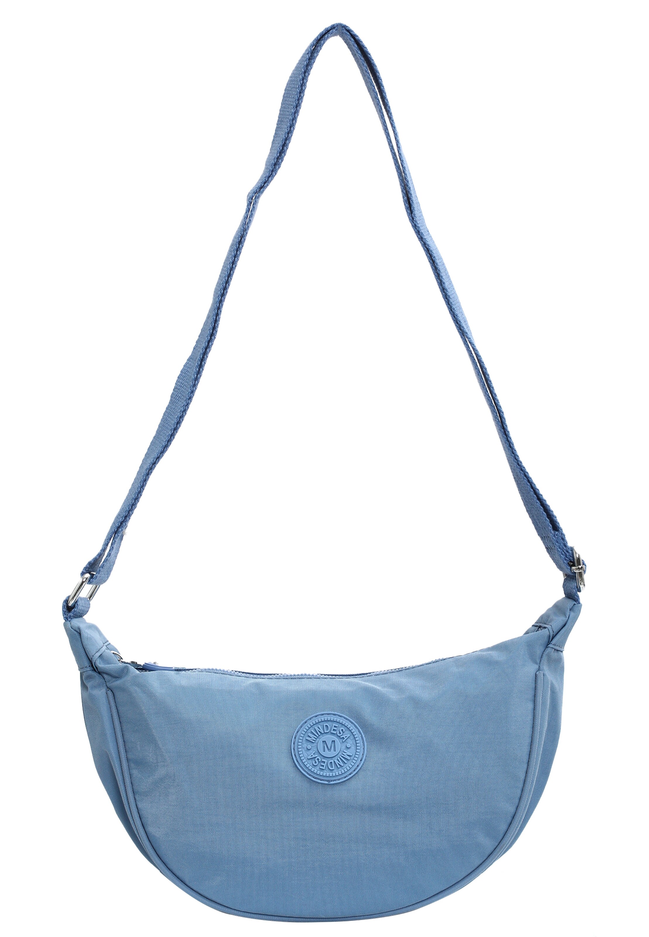 Mindesa - Mala de ombro em azul: frente