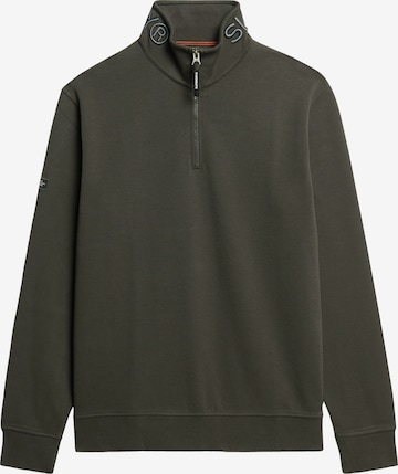 Superdry Sweatshirt in Groen: voorkant