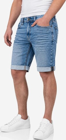 FALKENSTEJN Hose in Blau: Vorderseite