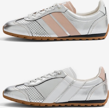 Caval - Sapatilhas slip-on ' BALLET ' em prata: frente