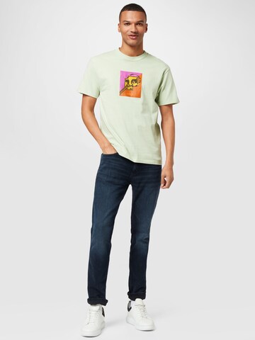 Obey Shirt 'MAGNIFY' in Green