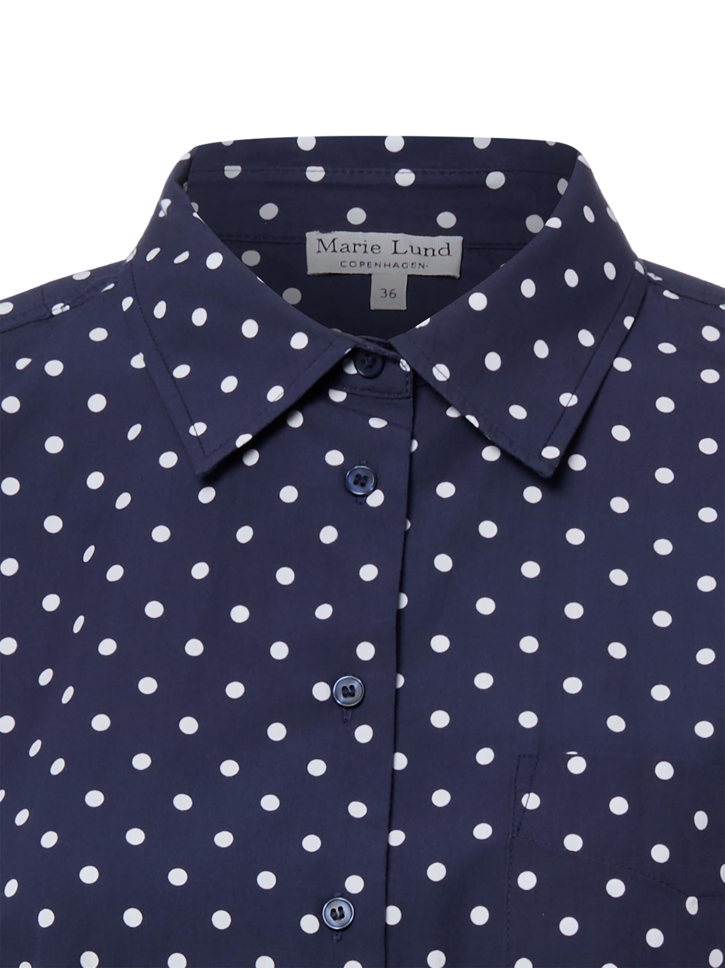 Marie Lund Blouse ' Medina ' in Blauw