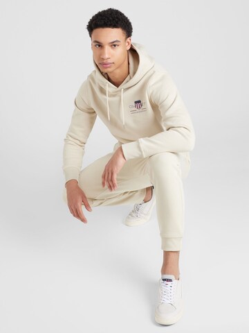 GANT Tapered Bukser i beige