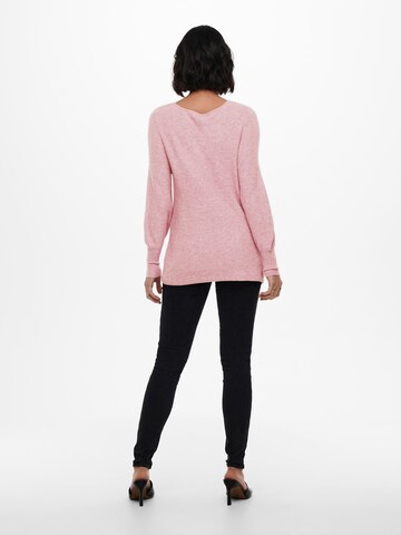 ONLY Sweater 'ONLAtia' in Pink
