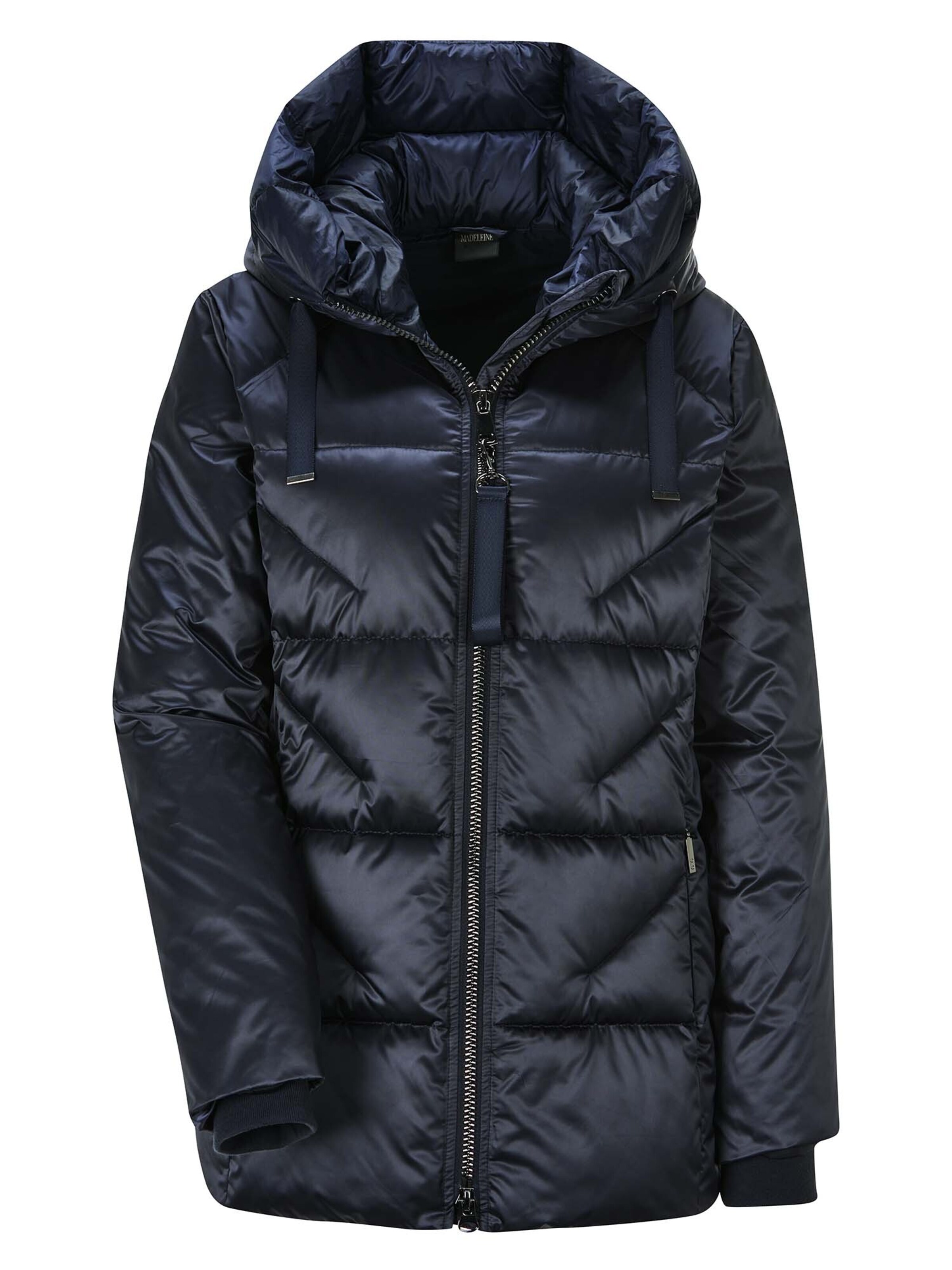 Veste mi-saison MADELEINE en bleu : devant