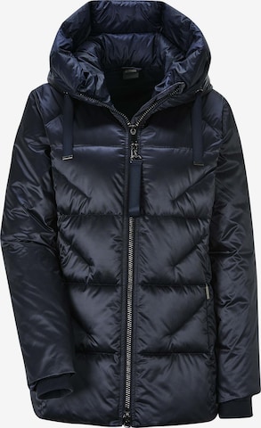 MADELEINE Between-Season Jacket in Blue: front