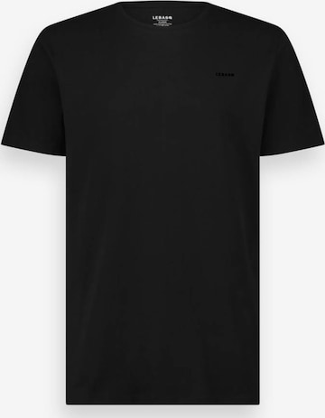 LEBASQ Shirt 'The Baker Crew Neck' in Schwarz: Vorderseite
