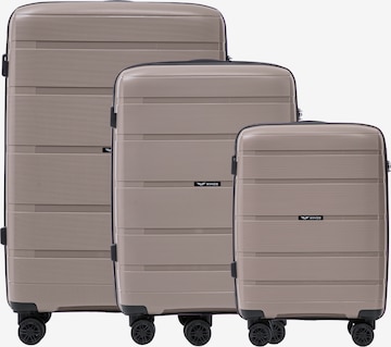 WINGS Trolley in Goud: voorkant