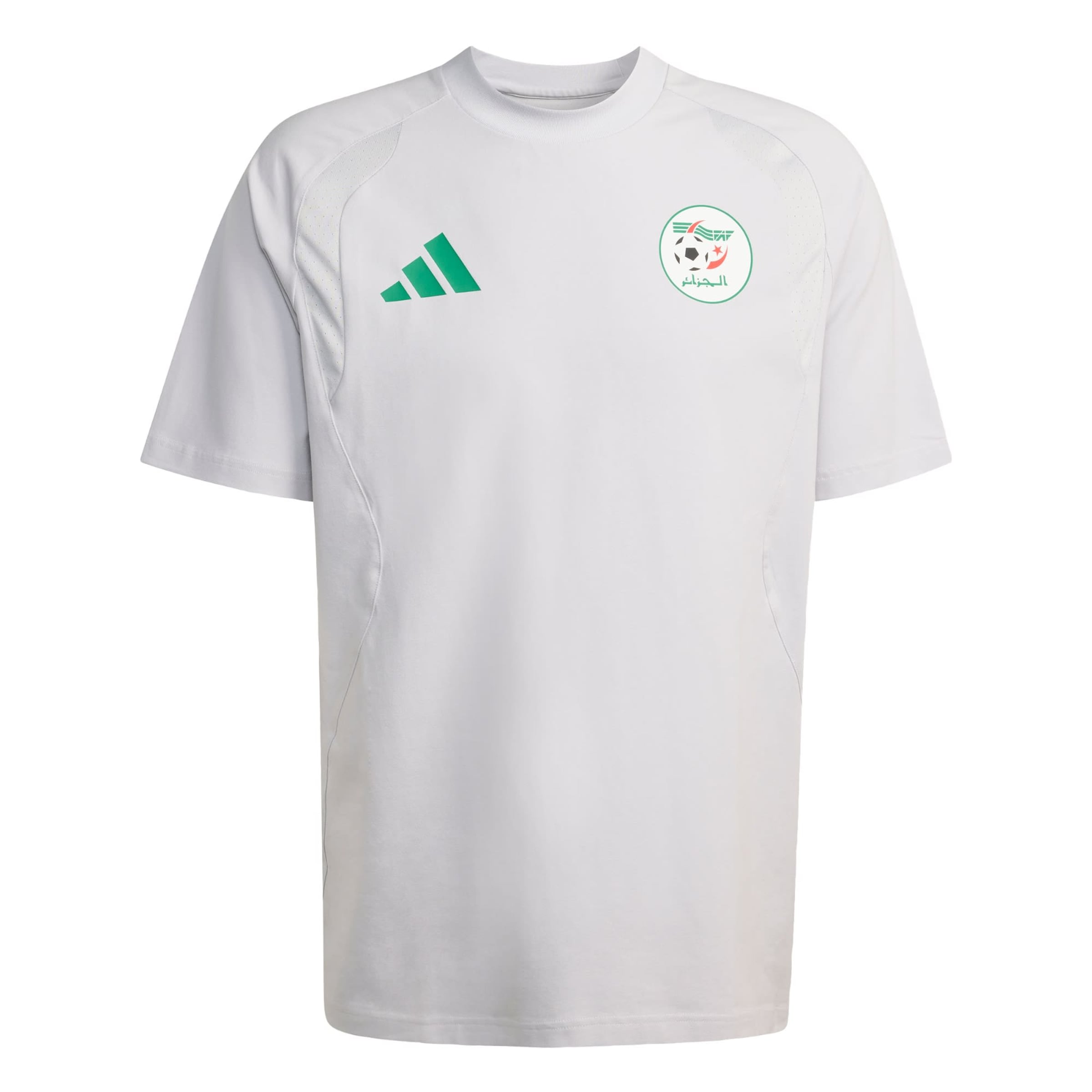 ADIDAS PERFORMANCE Maillot 'Algerien Tiro Travel' en gris / vert / noir / blanc, Vue avec produit