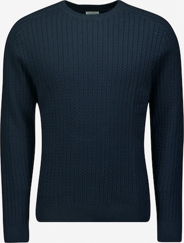 No Excess Sweater in Blue: front