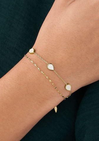 FOSSIL Armband i guld