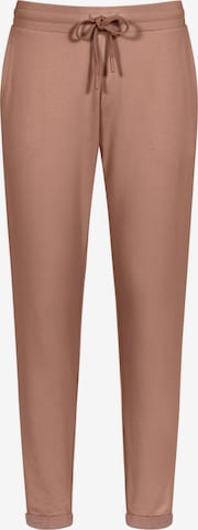 Mey Pajama Pants 'Rose' in Brown: front