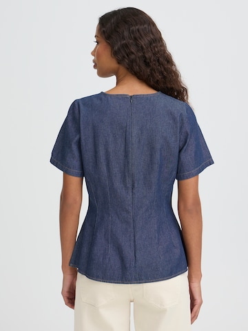 ICHI Bluse 'IHTULLE' in Blau