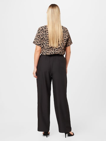 Wide Leg Pantalon 'New Thea' ONLY Carmakoma en noir