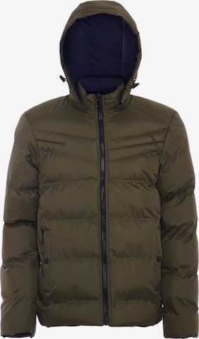 Veste d’hiver ICELOS en vert : devant