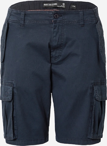 INDICODE JEANS Cargobroek 'Sully' in Blauw: voorkant