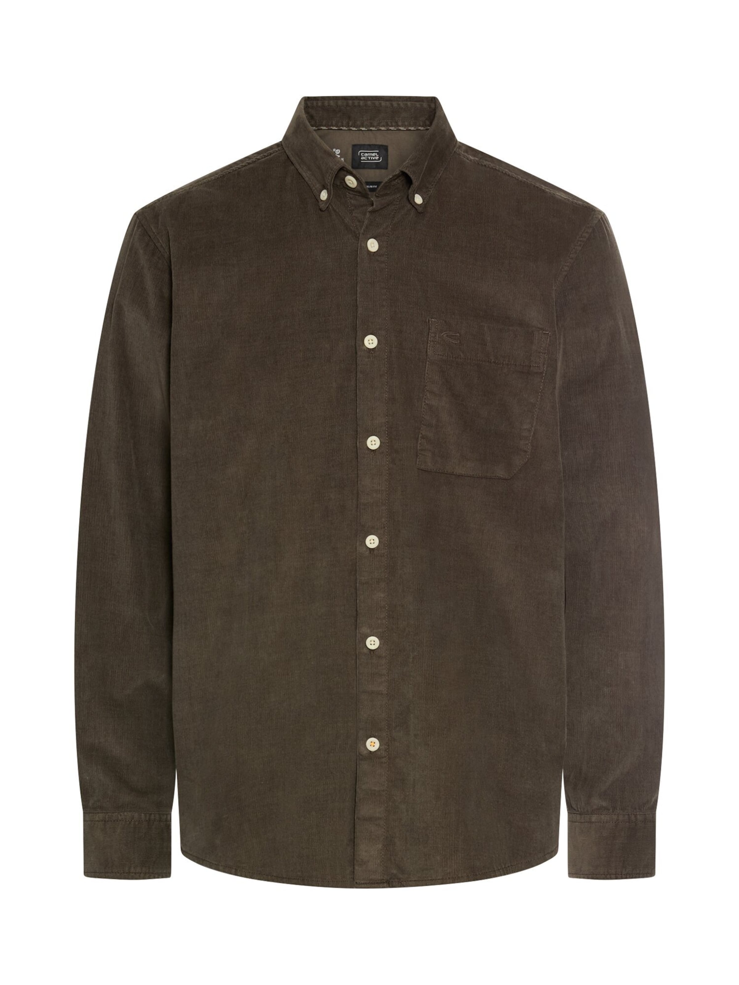CAMEL ACTIVE Regular Fit Hemd in Braun: Vorderseite