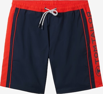 TOM TAILOR Board Shorts in Blue: front