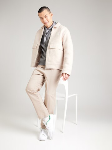 Felpa 'HERITAGE' di Hackett London in grigio