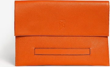 BGents Document Bag in Orange: front