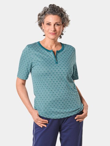 T-shirt Goldner en bleu : devant