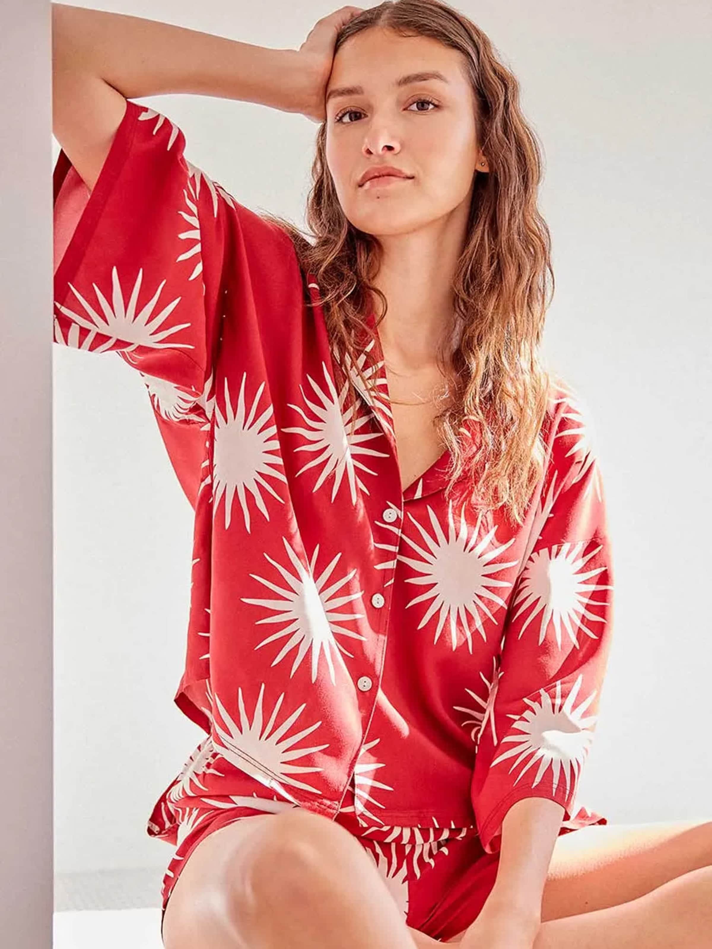 Gisela - Blusa em vermelho