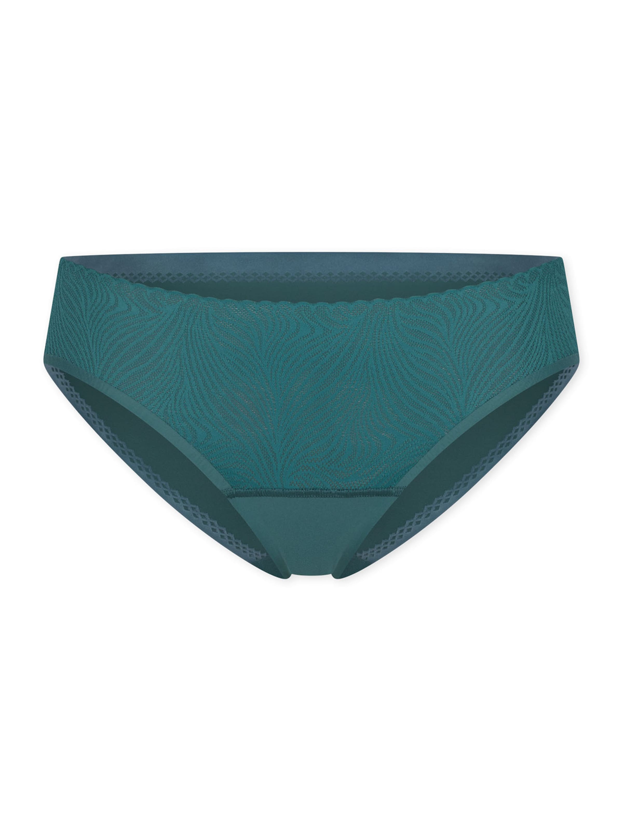 Slip ' Invisible Soft Lace ' SCHIESSER en vert : devant