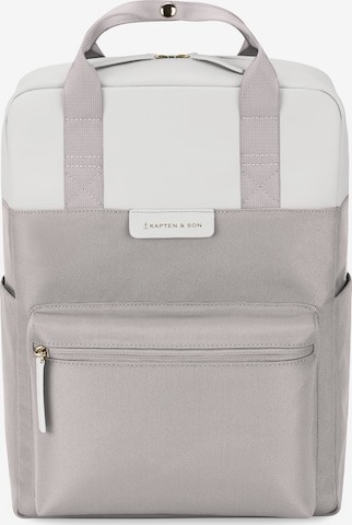 Kapten & Son Backpack 'Bergen' in Grey: front