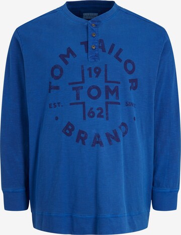 TOM TAILOR Men + Shirt in Blau: predná strana