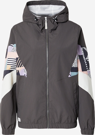 Iriedaily Jacke 'Streetz' in dunkelgrau / helllila / rosa / weiß, Produktansicht