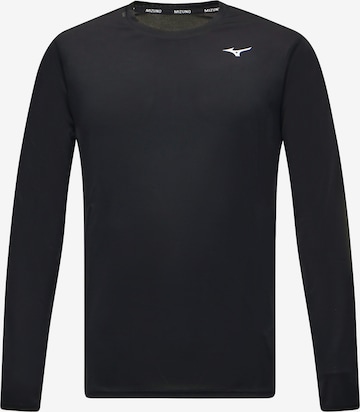 Maglia funzionale di MIZUNO in nero: frontale