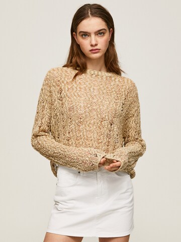 Pepe Jeans Pullover 'FRANCESCA' in Beige: predná strana