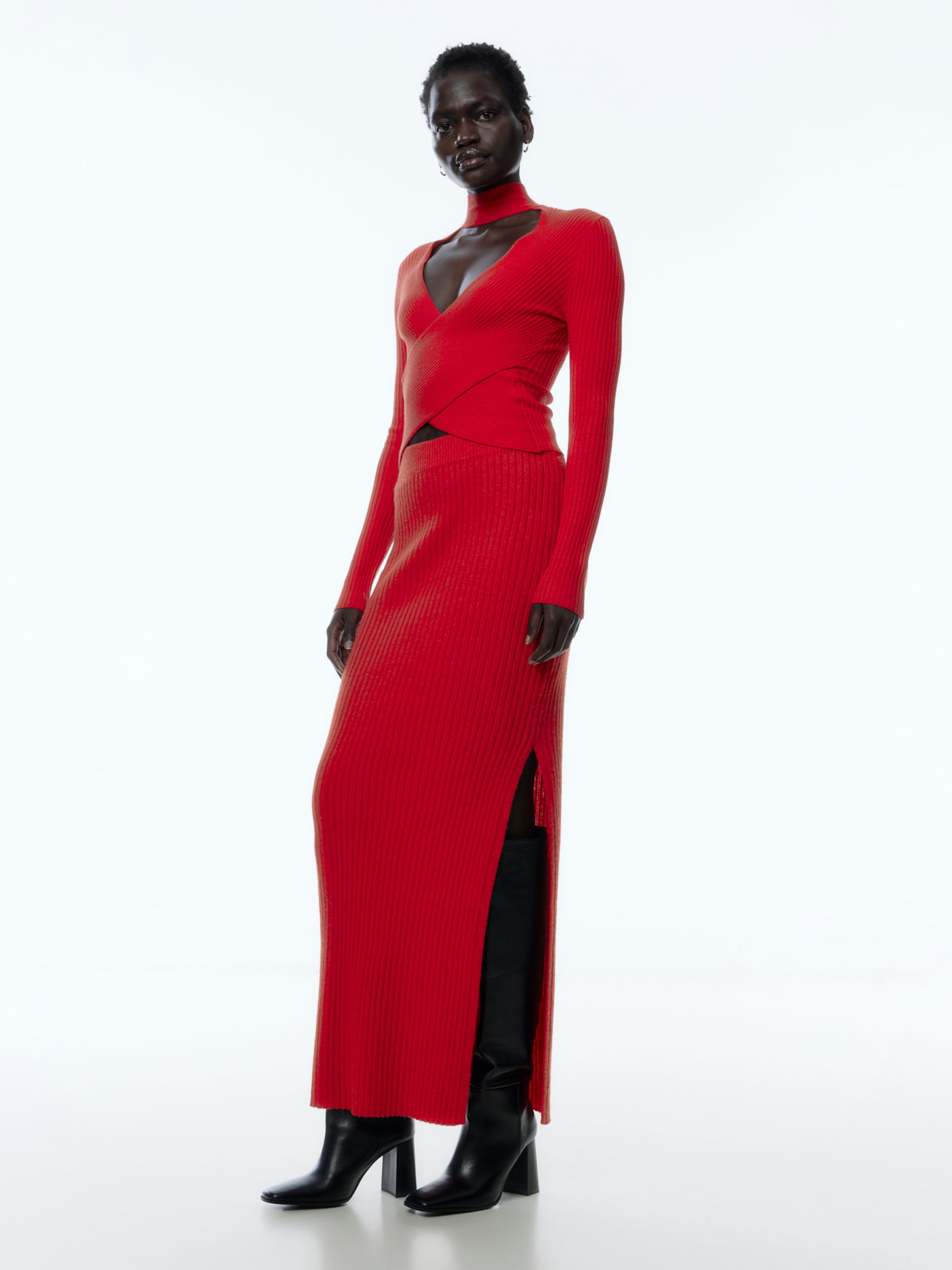 EDITED Producten Rok 'Anselina' Rood