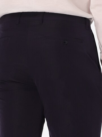 Distretto12 - regular Pantalón de pinzas ' AREZZO' en azul