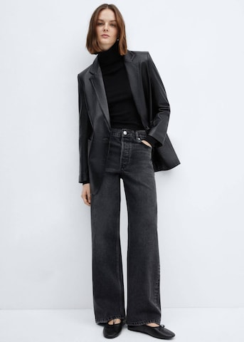 MANGO Loose fit Jeans 'Massy' in Black