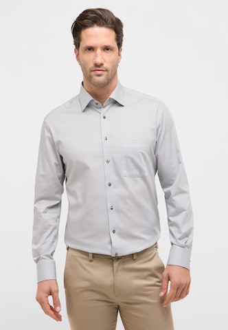 ETERNA Regular fit Business shirt in Grey: front