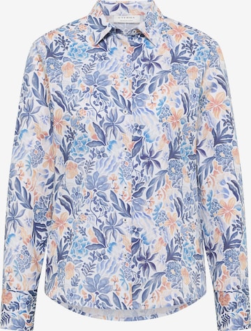 ETERNA Blouse in Blauw: voorkant