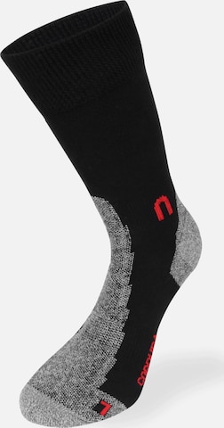 normani Athletic Socks in Black: front