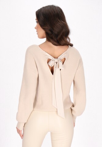 faina Pullover i beige