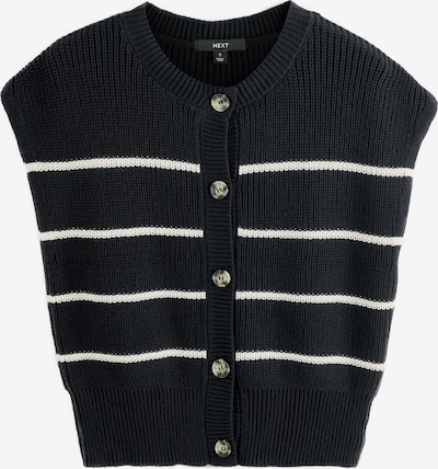 Next Neuletakki koossa 4XL-5XL värissä musta / valkoinen, Tuotenäkymä