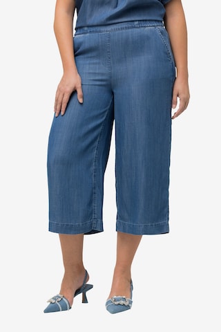 Ulla Popken Regular Pants in Blue: front