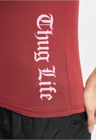 Thug Life Shirt 'Statement' in Red