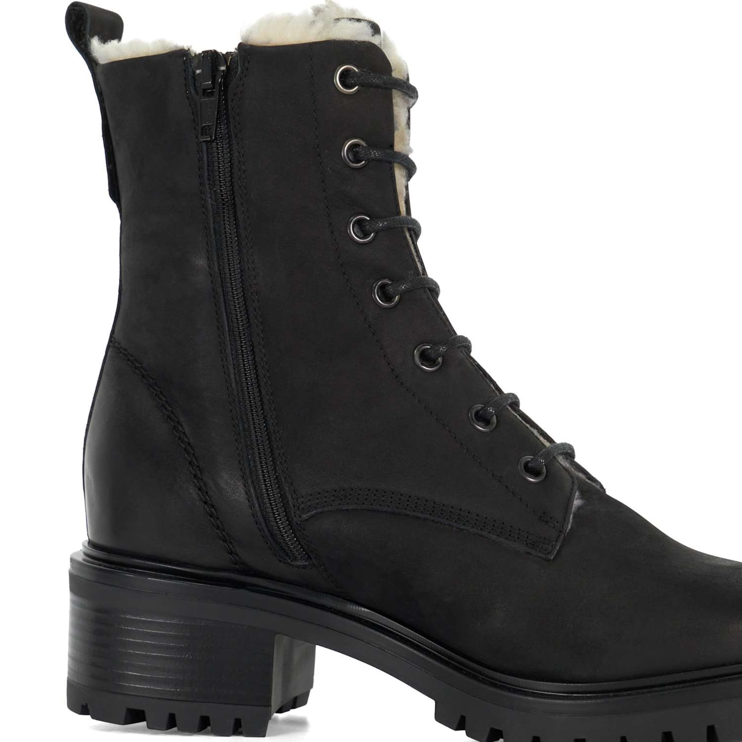 Dune LONDON Veterlaarsjes 'Paniz' in Zwart