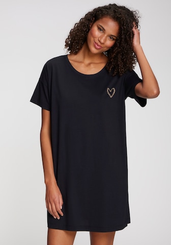 s.Oliver Nightgown in Black: front