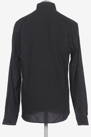 The Kooples Button Up Shirt in L in Black