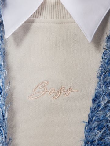 BOSS Sweatshirt 'C_Ever' in White