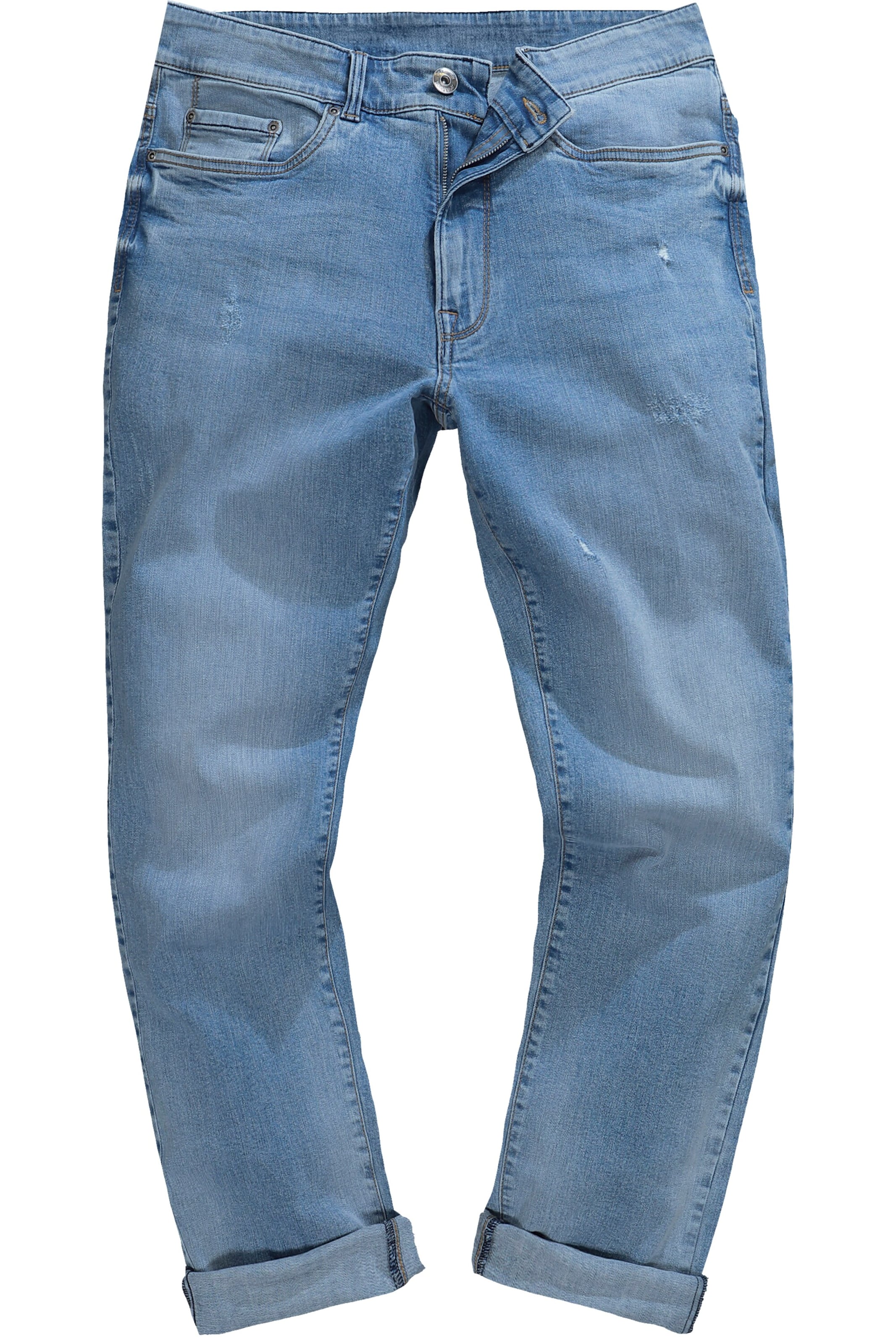 John F. Gee Regular Jeans in Blauw: voorkant