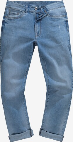 John F. Gee Jeans in Blauw: voorkant