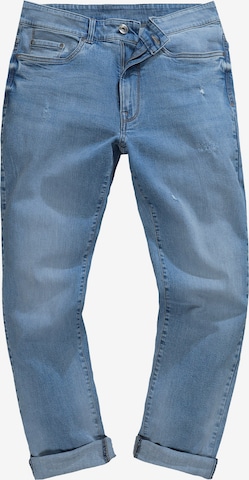 John F. Gee Regular Jeans in Blau: predná strana